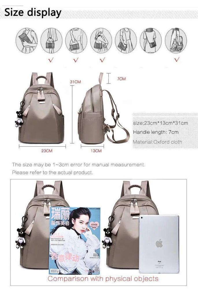*Product Name*: Nylon Backpack